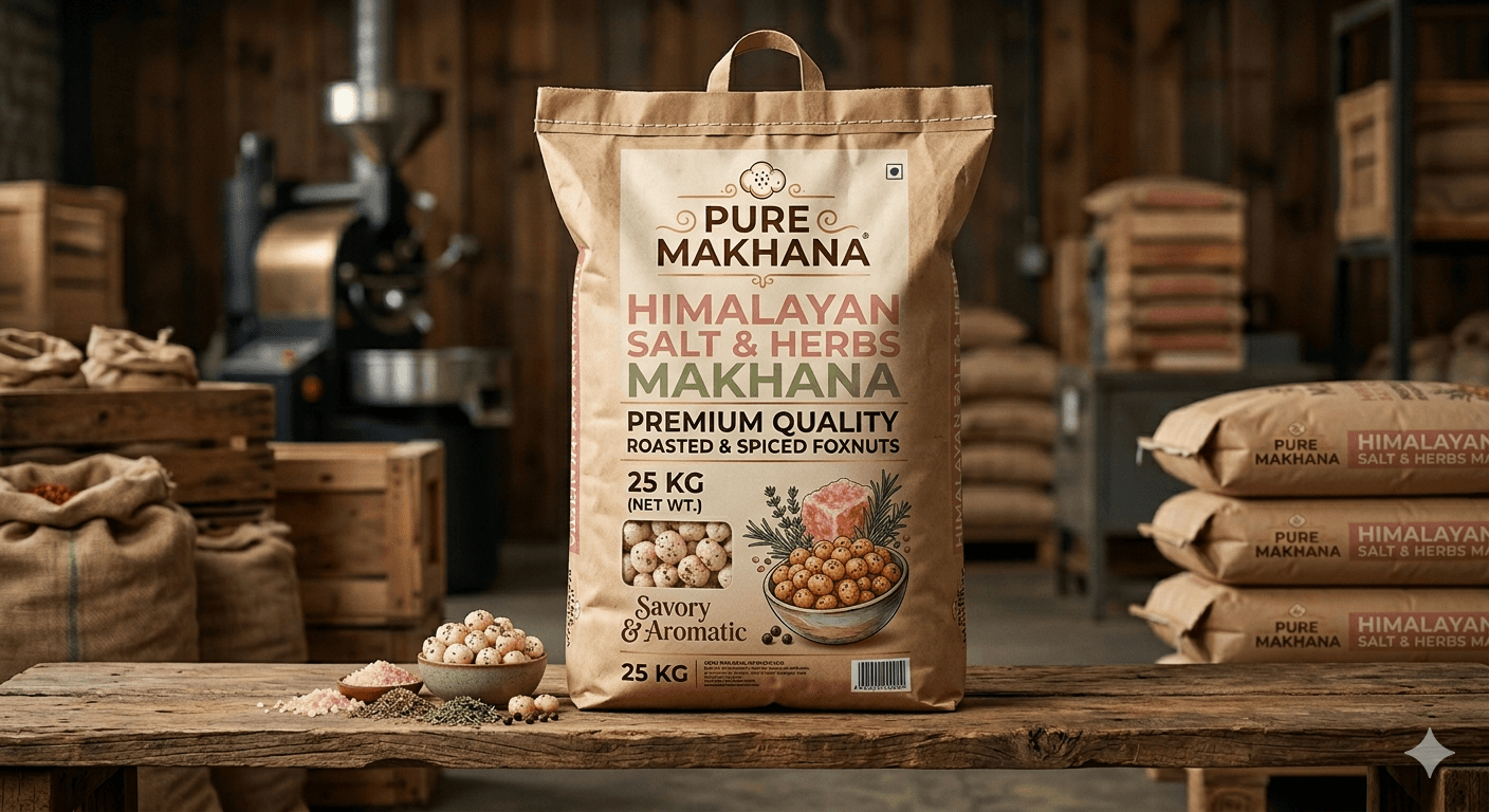 B2B Himalayan Salt and Herbs makhana pack